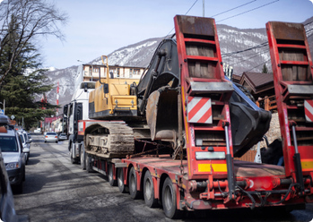 Transport maszyn ciężkich