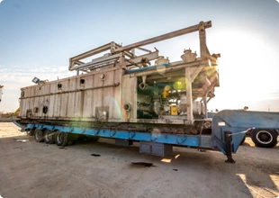 Transport konstrukcji stalowych, modułów 