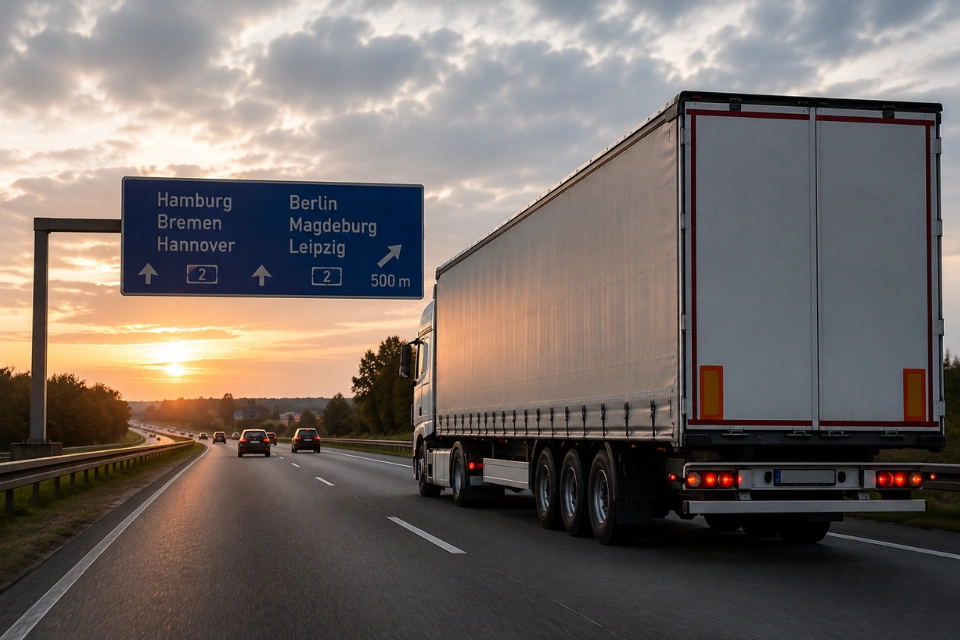 transport ciężarowy Niemcy
